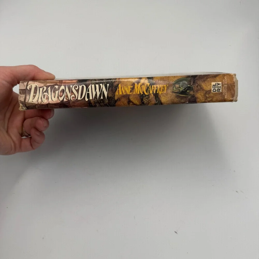Dragonsdawn Anne McCaffrey Hardcover 1988 Dragonriders of Pern Del Rey Book